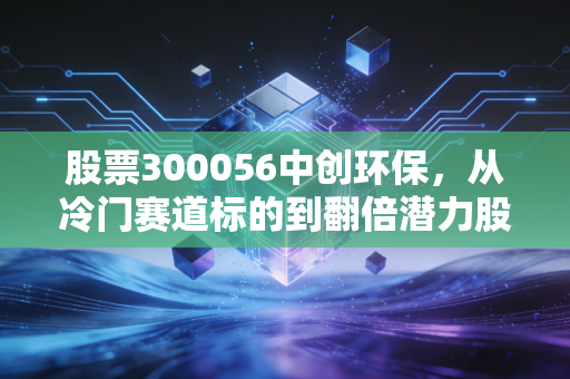 股票300056中创环保,从冷门赛道标的到翻倍潜力股,普通散户能不能入手?