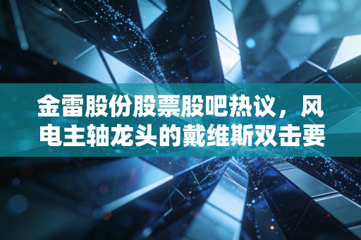 金雷股份股票股吧热议，风电主轴龙头的戴维斯双击要来了？散户该追还是该等？
