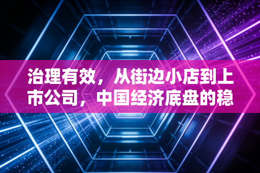 治理有效，从街边小店到上市公司，中国经济底盘的稳增长密码