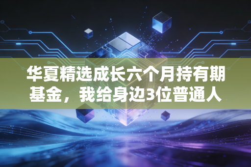华夏精选成长六个月持有期基金，我给身边3位普通人算的投资收益账