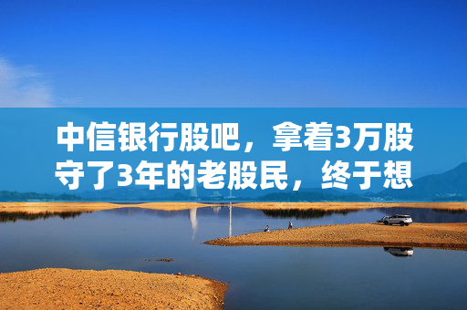 中信银行股吧,拿着3万股守了3年的老股民,终于想通了银行股的赚钱逻辑