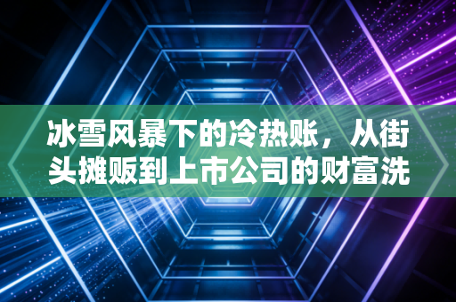 冰雪风暴下的冷热账，从街头摊贩到上市公司的财富洗牌逻辑