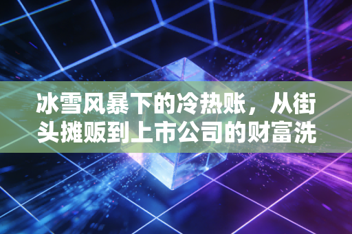 冰雪风暴下的冷热账，从街头摊贩到上市公司的财富洗牌逻辑