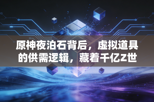 原神夜泊石背后，虚拟道具的供需逻辑，藏着千亿Z世代消费市场的财富密码