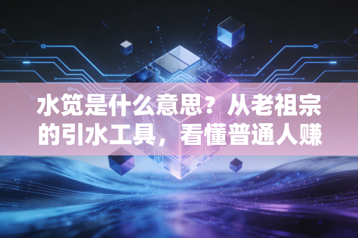 水笕是什么意思？从老祖宗的引水工具，看懂普通人赚被动收入的底层逻辑