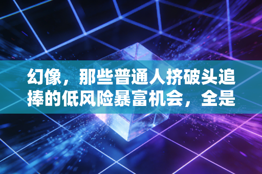 幻像,那些普通人挤破头追捧的低风险暴富机会,全是包装出来的陷阱
