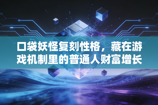 口袋妖怪复刻性格，藏在游戏机制里的普通人财富增长底层逻辑