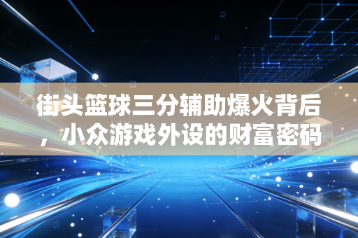 街头篮球三分辅助爆火背后,小众游戏外设的财富密码与灰色产业博弈