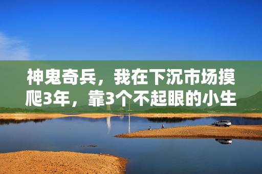 神鬼奇兵,我在下沉市场摸爬3年,靠3个不起眼的小生意赚了人生第一个100万