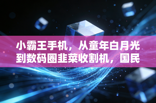 小霸王手机，从童年白月光到数码圈韭菜收割机，国民IP的陨落给创业者上了3堂课