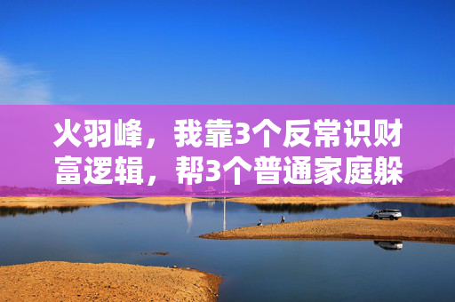 火羽峰，我靠3个反常识财富逻辑，帮3个普通家庭躲开了2024年的3场破财坑