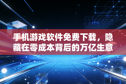 手机游戏软件免费下载，隐藏在零成本背后的万亿生意经与普通人的避坑指南