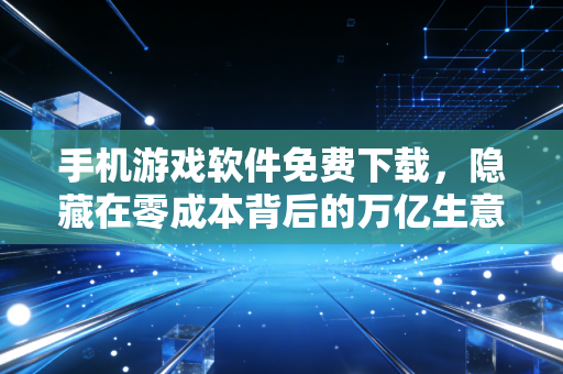 手机游戏软件免费下载，隐藏在零成本背后的万亿生意经与普通人的避坑指南