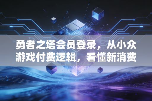 勇者之塔会员登录，从小众游戏付费逻辑，看懂新消费时代的会员经济门道