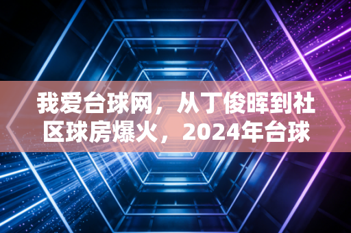 我爱台球网，从丁俊晖到社区球房爆火，2024年台球产业的赚钱风口真的能踩吗？
