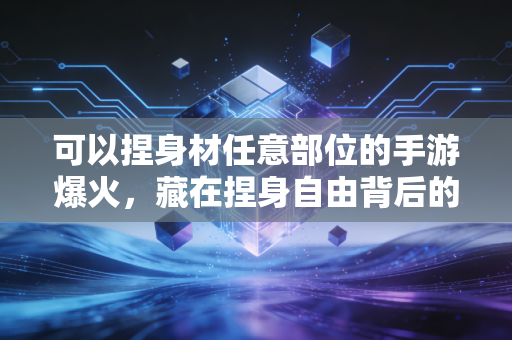 可以捏身材任意部位的手游爆火,藏在捏身自由背后的300亿Z世代消费新赛道