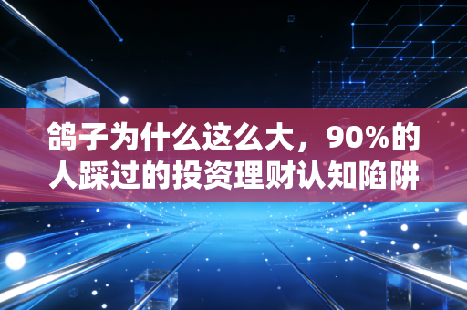 鸽子为什么这么大，90%的人踩过的投资理财认知陷阱，我用3个真实故事讲透