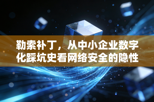 勒索补丁，从中小企业数字化踩坑史看网络安全的隐性生意账