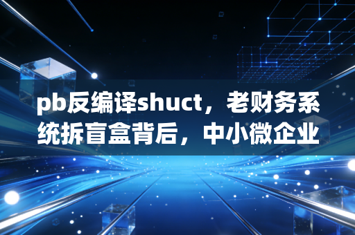pb反编译shuct，老财务系统拆盲盒背后，中小微企业数字化转型的隐性成本账