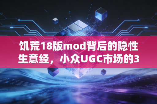 饥荒18版mod背后的隐性生意经，小众UGC市场的3个赚钱逻辑，我靠改游戏参数3年赚了27万
