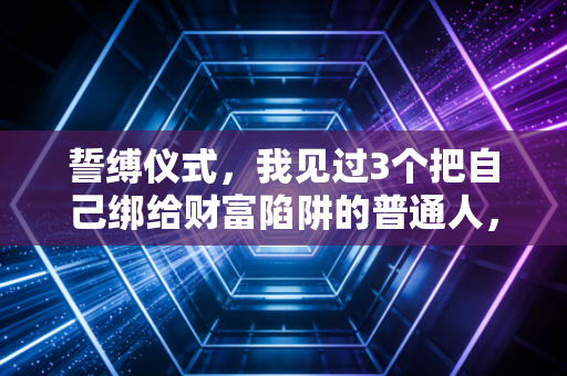 誓缚仪式，我见过3个把自己绑给财富陷阱的普通人，才懂为什么越想赚钱越亏