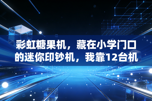 彩虹糖果机，藏在小学门口的迷你印钞机，我靠12台机子年入12万的低风险创业逻辑