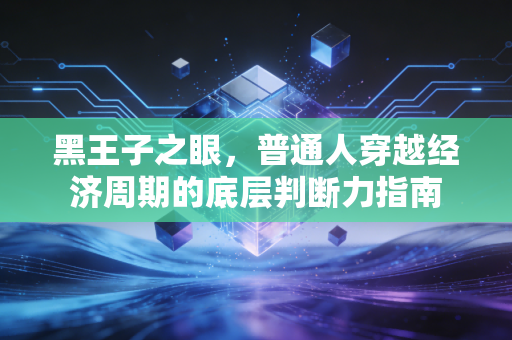 黑王子之眼,普通人穿越经济周期的底层判断力指南