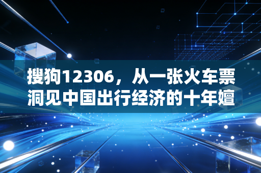 搜狗12306,从一张火车票洞见中国出行经济的十年嬗变