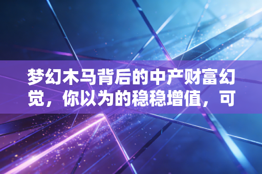 梦幻木马背后的中产财富幻觉,你以为的稳稳增值,可能是包装好的陷阱