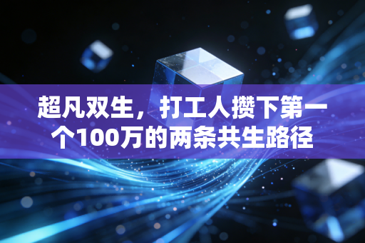 超凡双生，打工人攒下第一个100万的两条共生路径