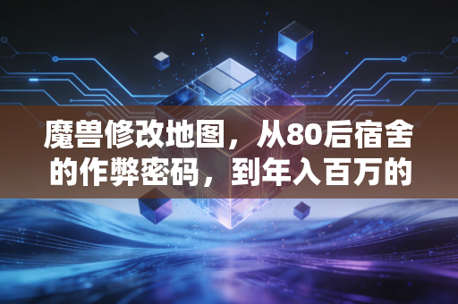 魔兽修改地图，从80后宿舍的作弊密码，到年入百万的小众创业蓝海