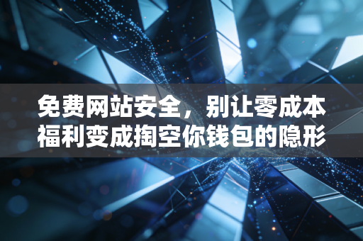 免费网站安全,别让零成本福利变成掏空你钱包的隐形陷阱