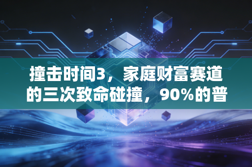 撞击时间3,家庭财富赛道的三次致命碰撞,90%的普通人没撑到最后