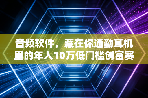 音频软件,藏在你通勤耳机里的年入10万低门槛创富赛道