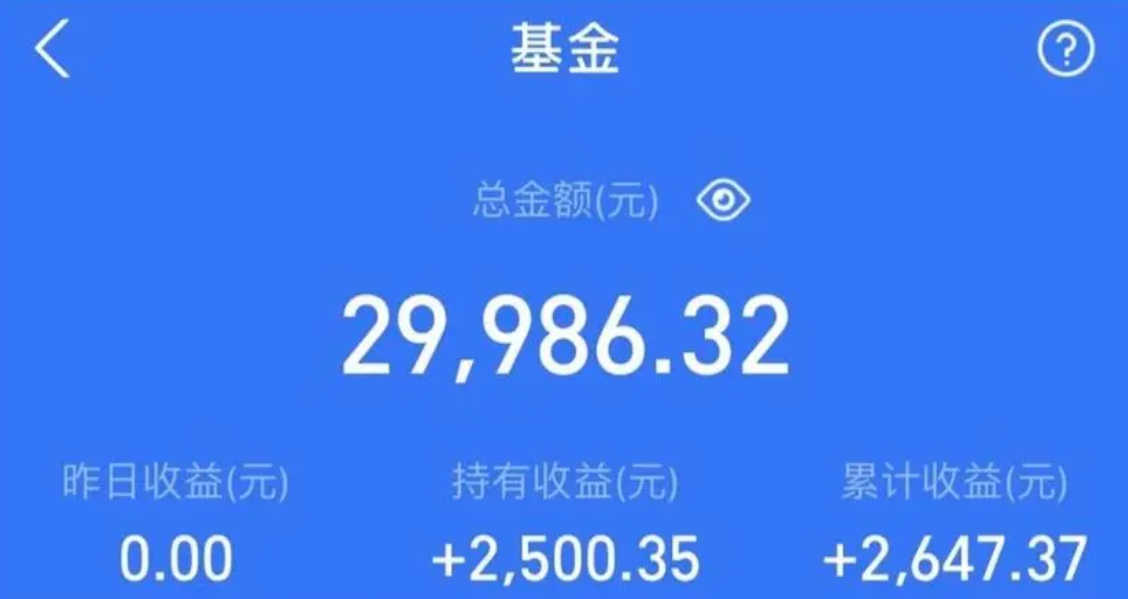 买基金一定赚钱吗？
