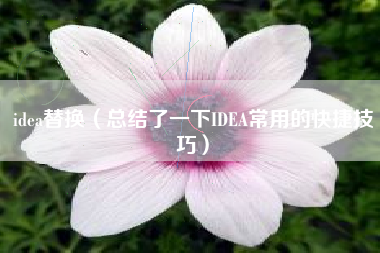 idea替换（总结了一下IDEA常用的快捷技巧）