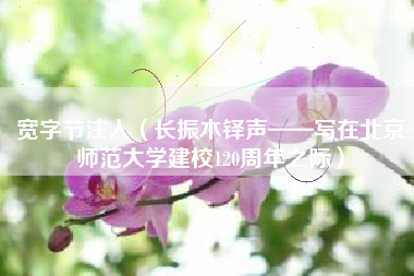 宽字节注入（长振木铎声——写在北京师范大学建校120周年之际）
