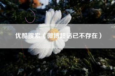 优酷搜索（微博超话已不存在）