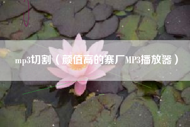 mp3切割（颜值高的寨厂MP3播放器）