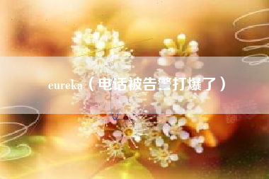 eureka（电话被告警打爆了）