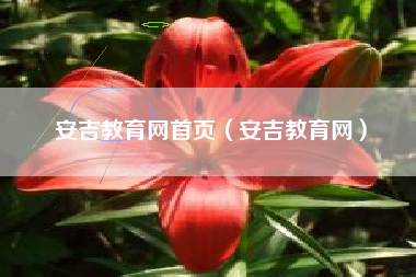 详细阅读:安吉教育网首页(安吉教育网) 安吉教育网首页(安吉教育网)