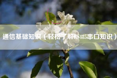通信基础知识（轻松了解RS485串口知识）
