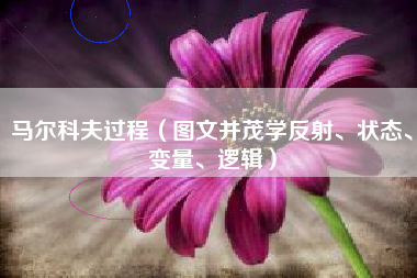 马尔科夫过程(图文并茂学反射、状态、变量、逻辑)