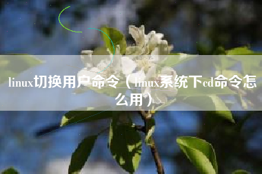 linux切换用户命令（linux系统下cd命令怎么用）