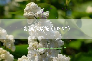 新操作系统（iOS15.7）