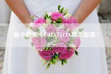 最小割集(FMEA与FTA基本原理)