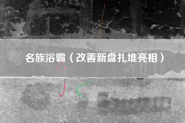 名族浴霸(改善新盘扎堆亮相)