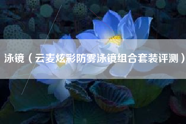 详细阅读:泳镜(云麦炫彩防雾泳镜组合套装评测) 泳镜(云麦炫彩防雾泳镜组合套装评测)