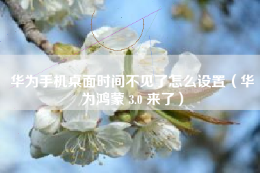 华为手机桌面时间不见了怎么设置（华为鸿蒙 3.0 来了）