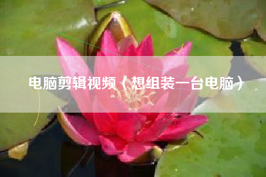 电脑剪辑视频（想组装一台电脑）